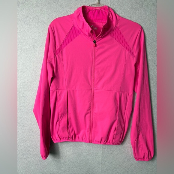Zyia Hot Pink Active Jacket Size M - Picture 1 of 3